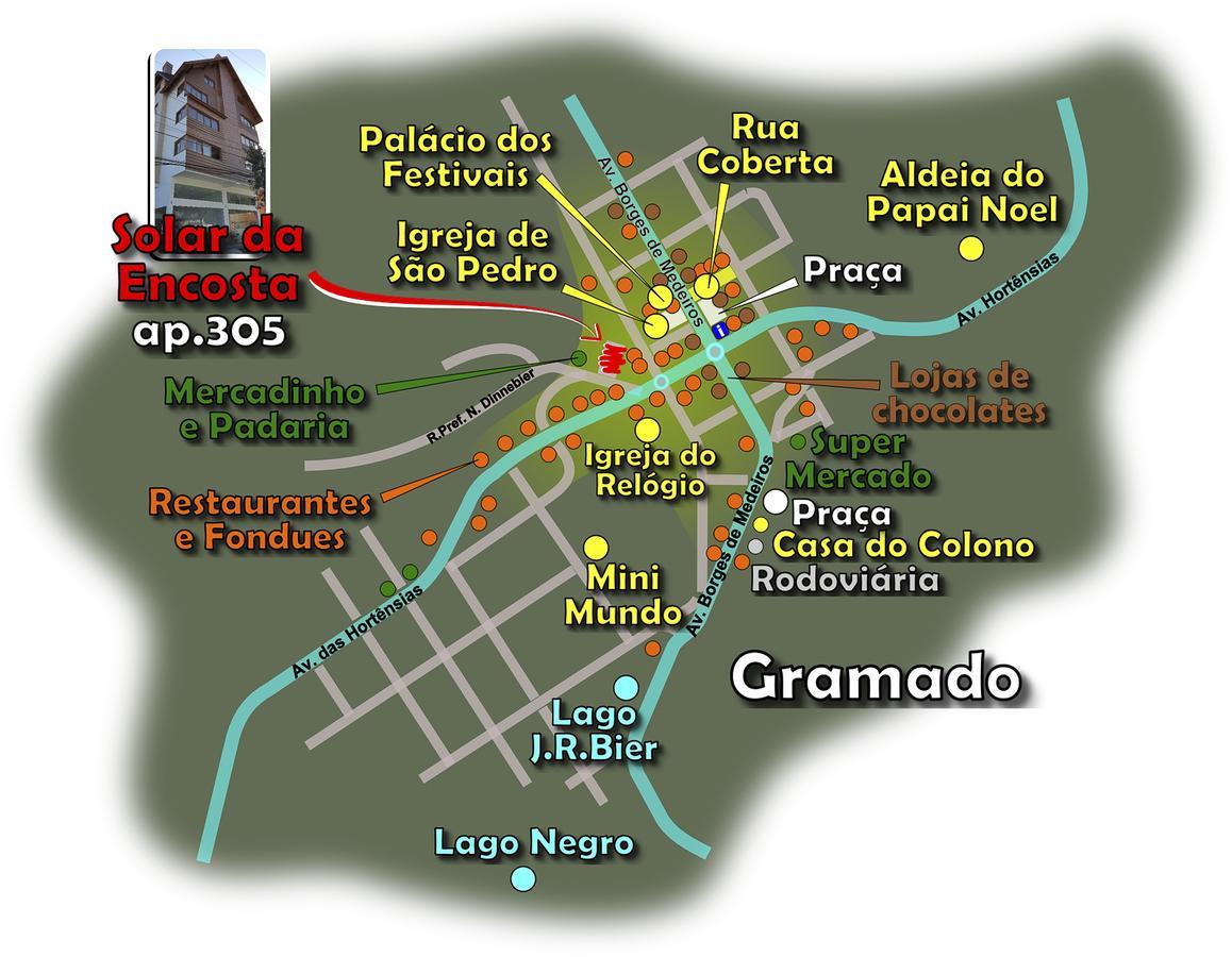 Apartamento em Gramado Exterior foto
